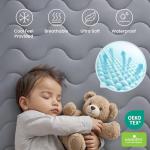 Cooling Waterproof Mattress Protector for Cribs