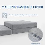 SINWEEK 4" Tri Folding Hospital Air Mattress