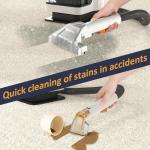Portable Spot Cleaner for Carpets and Upholstery