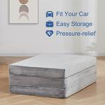 SINWEEK 4" Tri Folding Hospital Air Mattress