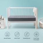Cooling Waterproof Mattress Protector for Cribs