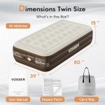 Inflatable Patient Air Mattress with Built-in Pump