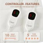 Heated Queen Air Mattress Pad with Dual Controller