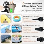Inflatable Patient Air Mattress with Built-in Pump