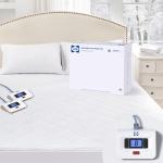 Heated Plush Mattress Pad for King Size Beds
