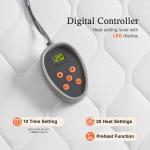 Heated Mattress Pad with 20 Heat Settings