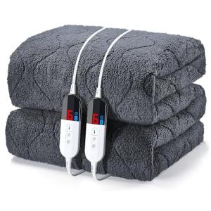 Heated King Size Mattress Pad with Dual Control