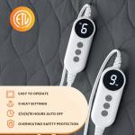 Heated Queen Mattress Pad with Dual Control