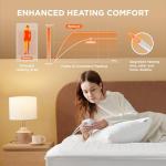 Bedsure Twin Heated Mattress Pad with 10 Heat Settings