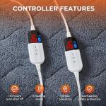Heated King Size Mattress Pad with Dual Control