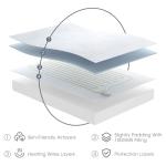 Electric Heated Mattress Pad with Dual Control