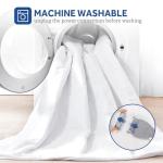 Heated Plush Mattress Pad for King Size Beds