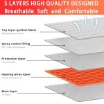 Heated Electric Mattress Pad for Comfort and Warmth