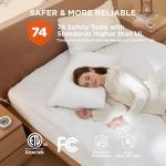 Heated Waterproof Mattress Pad for Queen Beds