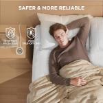 Bedsure Twin Heated Mattress Pad with 10 Heat Settings