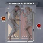 Electric Heated Mattress Pad with Dual Control
