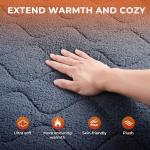 Heated King Size Mattress Pad with Dual Control