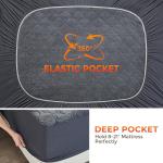 Heated King Size Mattress Pad with Dual Control