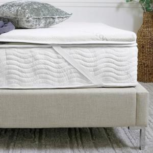 Saatva Natural Latex Mattress Topper for Patients