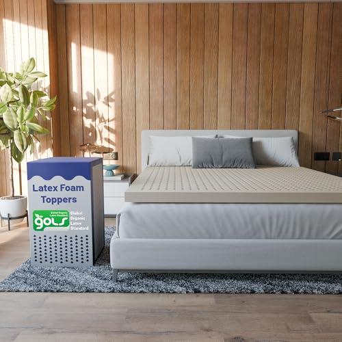 Greaton 1-Inch Latex Mattress Topper for Comfort