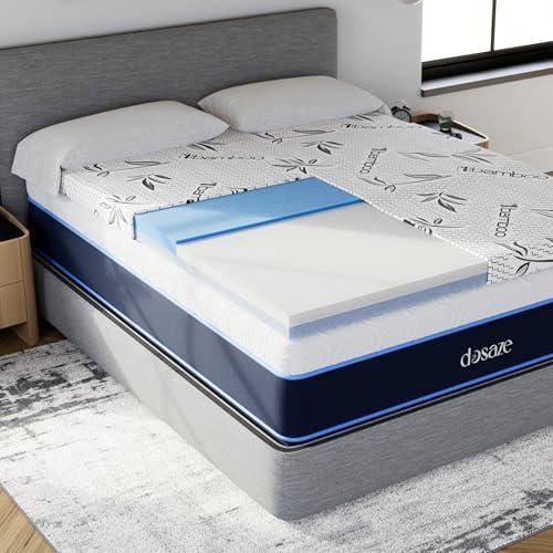 3-Inch Dual-Layer Memory Foam Mattress Topper