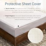 Organic Latex Queen Mattress Topper - Medium Firm