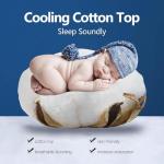 COONP Queen Cooling Plush Air Mattress Topper