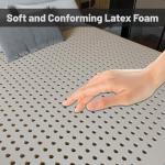 Greaton 1-Inch Latex Mattress Topper for Comfort