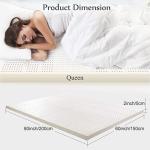 Talatex Premium Latex Mattress Topper for Comfort