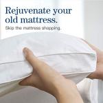 COONP Queen Cooling Plush Air Mattress Topper
