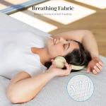 Cooling Gel Memory Foam Mattress Topper for Patients