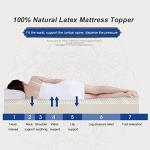 Talatex Premium Latex Mattress Topper for Comfort
