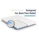 3-Inch Dual-Layer Memory Foam Mattress Topper