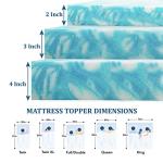 Comfortable 2 Inch Twin Memory Foam Mattress Topper