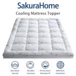Cooling Extra Thick Bamboo Mattress Pad for Patients