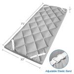 Quilted Air Mattress Pad for Patients - 30" x 75