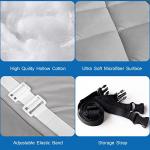 Quilted Air Mattress Pad for Patients - 30" x 75