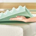 Comfortable 5-Zone Memory Foam Mattress Topper