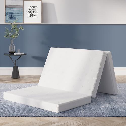 Avenco 4-Inch Tri-Fold Foam Mattress Topper