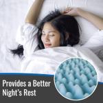 DMI Twin Size Egg Crate Foam Mattress Topper