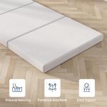 Avenco 4-Inch Tri-Fold Foam Mattress Topper