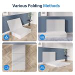 Avenco 4-Inch Tri-Fold Foam Mattress Topper