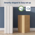Avenco 4-Inch Tri-Fold Foam Mattress Topper