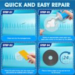 Heavy Duty Air Mattress Patch Repair Kit