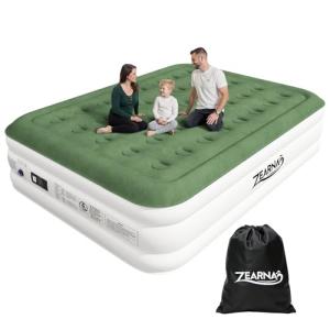 Zearna Queen Air Mattress with Built-in Pump
