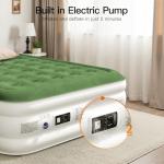 Zearna Queen Air Mattress with Built-in Pump