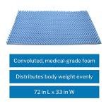 McKesson Convoluted Foam Patient Air Mattress Topper