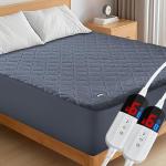 Heated King Size Mattress Pad with Dual Control