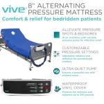 8" Alternating Pressure Air Mattress for Patients
