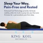 King Koil 16in Hospital Grade Air Mattress